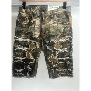 Men's FWRD DENIM &‎ Co. Loaded Twill Short Size 30 W